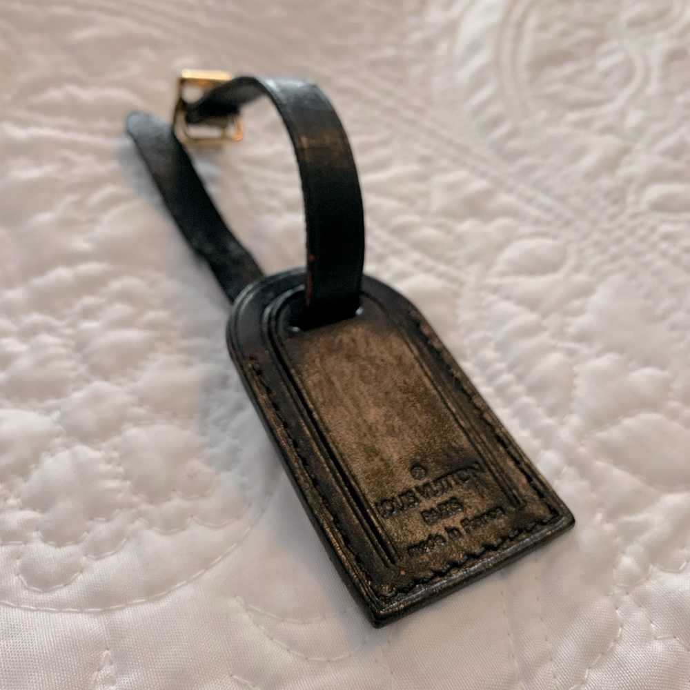 Louis Vuitton luggage tag